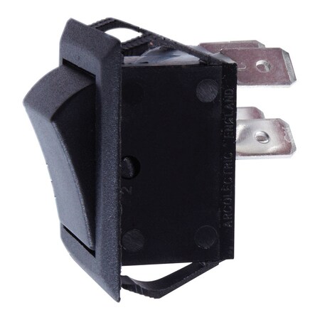 Jandorf Jandorf 20 amps Double Pole Rocker Power Tool Switch Black 1 pk 61164